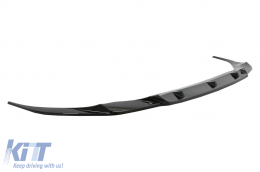 Lèvre becquet pare-chocs avant pour BMW 7 G11 G12 LCI M Sport 02.2019+ Noir brillant-image-6089060