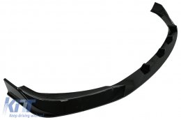 Lèvre becquet pare-chocs pour BMW X1 SUV F48 Pre-LCI 15-19 Brillant Noir-image-6083223