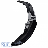 Lèvre de spoiler avant performance noir brillant adaptée pour BMW G26 Gran Coupe Série 4-image-6200724