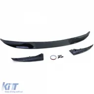 Lèvre de spoiler avant performance noir brillant adaptée pour BMW X5 F15 13-18-image-6205063