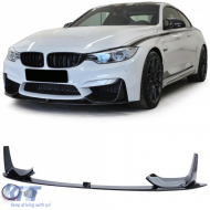 image-19-Lèvre de spoiler avant performance noir brillant adaptée pour BMW M3 F80 M4 F82 F83