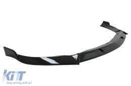 Lèvre spoiler avant Extension pour Mercedes CLA C117 X117 Sport Line 16-18 Noir brillant-image-6090968