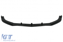 Lèvre spoiler avant pour Mercedes E W212 S212 Facelift Sport Line 13-16 Noir brillant-image-6090985