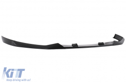 Lèvre spoiler pare-chocs Aileron pour BMW Série 5 G30 Limousine G31 Touring LCI 07.2020+ Conception sportive M Noir brillant-image-6100940