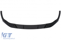 Lèvre spoiler pare-chocs Aileron pour BMW Série 5 G30 Limousine G31 Touring LCI 07.2020+ Conception sportive M Noir brillant-image-6100944