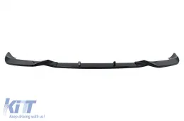 image-37-Lèvre spoiler pare-chocs avant pour BMW X3 G01 X4 G02 LCI 2021+ M Sport Noir brillant