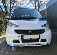 Lèvre spoiler pare-chocs avant pour SMART ForTwo 451 2007-2014 B Design--image-56163