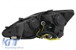 Lexus IS XE20 (2006-2013) LED DRL Első lámpák dinamikus kanyarodó, irányjelzőlámpa fekete kiadás-image-6022476