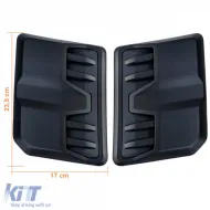 Lüftungsgitter Set Motorhaube Haubeneinsatz für Ford Ranger Raptor T9 ab 2023-image-6328120