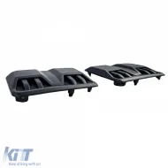 Lüftungsgitter Set Motorhaube Haubeneinsatz für Ford Ranger Raptor T9 ab 2023-image-6328123