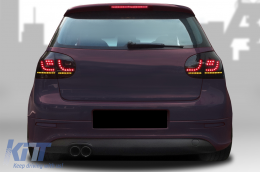 LHD LED Rückleuchten für VW Golf 5 2004-2009 Schwarz rauchen Look Urban Style Dynamisch-image-6068842