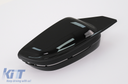 LHD Mirror Covers suitable for BMW 5 Series G30 G31 6 Series G32 GT (2016-2019) 7 Series G11 G12 (2014-2021) 8 Series G14 G15 G16 (2016-2019) Piano Black M Sport Design-image-6104911