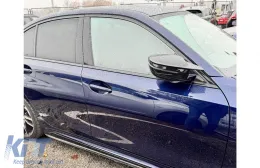 LHD Tükörborítás BMW 5-ös G30 G31, 6-os sorozat G32 GT (2016-2019), 7-es sorozat G11 G12 (2014-2021), 8-as sorozat G14 G15 G16 (2016-2019) Piano Black M Sport Design-image-6127654