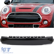 License Plate Cover Front Bumper Black Gloss for Mini F55 F56 F57 - ODFBM6012906