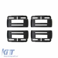 License Plate Holder Right Left Without Frame 1730 2 Pieces Front & Rear License Plate-image-6303208