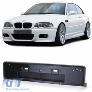 License Plate Holder suitable for BMW 3 E46 99-05 M3 Front Bumper 1 pc