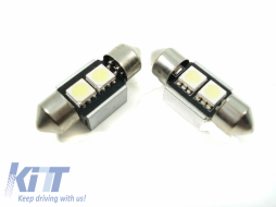 License Plate LED Lamp canbus 2 smd sofit - FESTOONLED2SMD