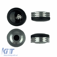 License Plate Screw Covers Exspider Black / Chroma 4 Pcs