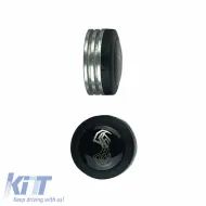 License Plate Screw Covers Exspider Black / Chroma 4 Pcs-image-6303127