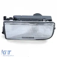 Linke Nebelscheinwerfer mit Rahmen geeignet für BMW 3er E36 1990-1999-image-6211278