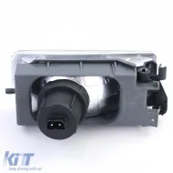 Linke Nebelscheinwerfer mit Rahmen geeignet für BMW 3er E36 1990-1999-image-6211281