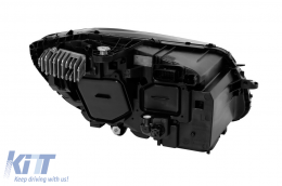 Linker statischer LED-Scheinwerfer geeignet für Mercedes C-Klasse W205 Limousine, S205 Kombi 2014-2018-image-6256932