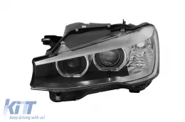 image-74-Linker Xenon-Scheinwerfer geeignet für BMW X3 F25 LCI 2014-2017 mit schwarzem Grund