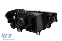 Linker Xenon-Scheinwerfer geeignet für BMW X3 F25 LCI 2014-2017 mit schwarzem Grund-image-6256858