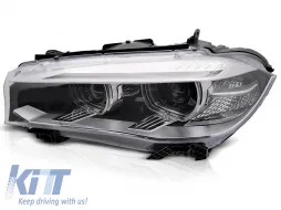 image-75-Linker Xenon-Scheinwerfer geeignet für BMW X5 F15 2013-2018, mit Chrombasis