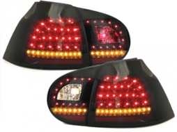 LITEC LED Hátsó lámpák VW Golf V 5 03-09_fekete/sötétített-image-64948