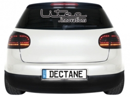 LITEC LED Hátsó lámpák VW Golf V 5 03-09_fekete/sötétített-image-64950