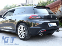 LITEC LED Hátsó lámpák VW SCIROCCO III 08-10 Piros/sötétített-image-6008268