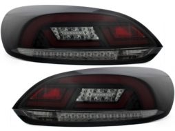 LITEC LED Hátsó lámpák VW SCIROCCO MK3  III 2008-2013  fekete/sötétített-image-64599