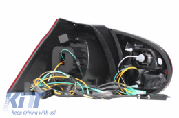 LITEC LED Rückleuchten für VW Golf 5 V 04-09 Rot Dynamisch Sequentiell Wenden-image-6045767