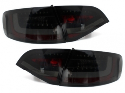 LITEC LED Taillights suitable for AUDI A4 B8 (8K) Avant (2009-2012) Black/Smoke-image-65628