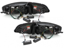 LITEC LED Taillights suitable for AUDI A4 B8 (8K) Avant (2009-2012) Black/Smoke-image-65632