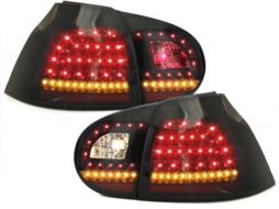 LITEC LED taillights suitable for VW Golf V 5 03-09_black/smoke-image-64948
