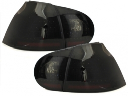 LITEC LED taillights suitable for VW Golf V 5 03-09_black/smoke-image-64949