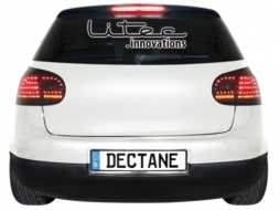 LITEC LED taillights suitable for VW Golf V 5 03-09_black/smoke-image-64951