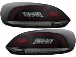 LITEC LED taillights suitable for VW SCIROCCO MK3  III 2008-2013  black/smoke-image-64599