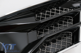 
Lökhárító alsó oldal rács AUDI A6 C7 4G Facelift (2015-2018) modellekhez, fekete-image-6071368