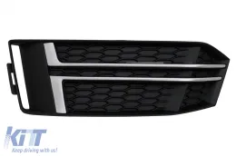 Lökhárító alsó rács és oldalsó rácsok Audi A4 B9 szedán/Avant (2016-2018) S-Line-image-6092911