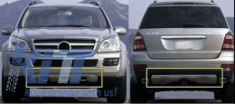 Lökhárító alsó védőlemez Mercedes GL-Class X164 (2006-2009)-image-45566