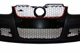 Lökhárító, Xenon hatású fényszórókkal VW Golf 5 V Mk5 03-07 Jetta 05-10 modellekhez, GTI Design-image-6043254