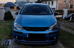 Ксенон Look Фарове подходящи за VW Golf 5 V Mk5 (2003-2007) Jetta (2005-2010) TFSI R32 Черен Edition-image-6127770