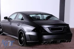 Lorinser típusú hátsó szélvédő napellenző Mercedes CLS osztály W219 2004-2010, fényezetlen-image-6137814