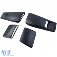 Louver set side wall rear and C-pillar for Ford Mustang 67-68 Fastback-image-6258024