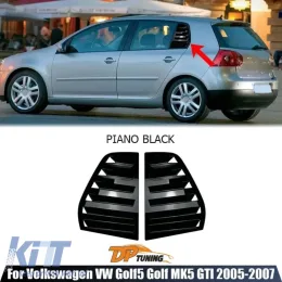 image-56-Louver za bočni prozor za Golf 5 Piano crni ABS / 2003-2009 (DP)