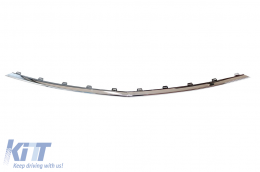 Lower decoration part of the middle grille suitable for front A Design bumper type S65 for Mercedes S-Class W222 2013-2017 - ABMEBX6012042
