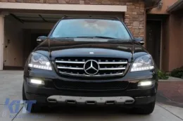 Luces diurnas específicas adecuadas para Mercedes ML W164 2006-2009-image-6145331